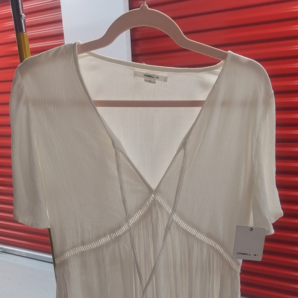 Brand New White Oneill Surfing Dress Size Medium